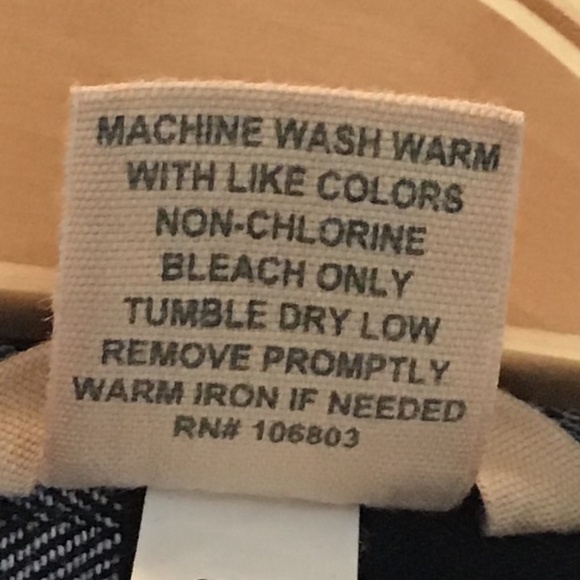 Duluth Trading Co Shirt Women's Free Swingin' Flannel Small Like New Blue - Picture 6 of 10